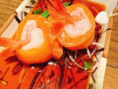 三文鱼荔枝甜虾卷-筱田の食堂·izakaya(淮海中路店)