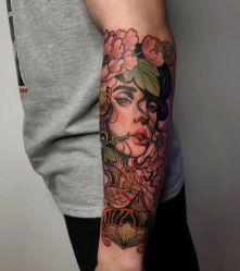 -蜉蝣刺青纹身定制