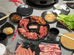 -啊美丽炭火烤肉(滑翔一店)