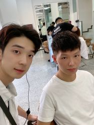 -I+造型烫发染发