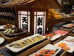 -广州万富希尔顿酒店-感趣自助餐厅·生蚝海鲜刺身