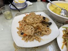 木耳炒藕片-水韵·渔家臻品私房菜(中庙店)