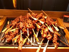 炸羊肉串-比格比萨自助(花园路店)