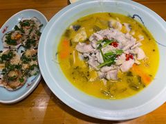 坛香泡菜鱼-丁记盐蘸牛肉·新杭菜(河东路店)