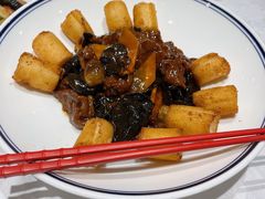 脆皮鲜奶拼蚝油牛肉-和记小菜(东方店)