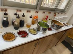 自助调料区-杏花吴记牛肉火锅