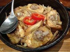 牛肝菌酿豆腐-七色云蔬食(喜邻里店)