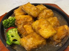 铁板鲍汁豆腐-峨嵋小镇·川菜(勒泰中心店)