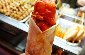 Pancake Roll with Sausage