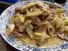葱爆羊肉-范记靖远羊羔肉(博物馆店)