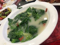上汤浸生菜远-潮喜竹溪荔湖酒家(荔枝湾店)