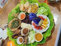 -沐毫傣泐云南菜孔雀宴•手抓饭傣味烧烤(曼听店)