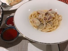 奶油培根意面-Primo·丽莫意大利窑烤披萨