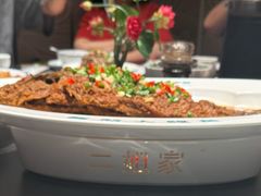 二姐烧水库大鲤鱼-二姐家三个拿手菜·北塘海鲜·大馅锅贴王(成林道店)