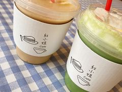 抹茶拿铁-红小姐咖啡馆(西津渡店)