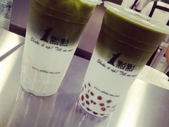 椰果抹茶拿铁-1点点(望京万象汇店)