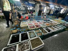 -霞涌市场海鲜摆卖区