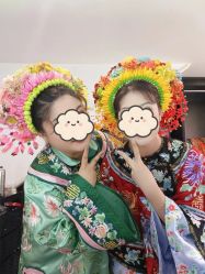 -后宫·古装汉服京剧儿童亲子全家福摄影