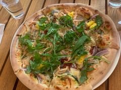 火腿芝麻菜披萨-城市大道红炉披萨烘焙坊