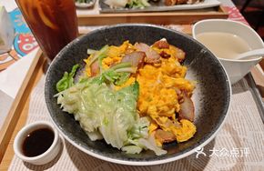 Super Egg and Barbecue Pork Rice