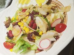 拌蔬菜-明洞阿姨·韩式酱蟹烤肉·创意料理(三元桥店)