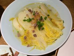 风味干贝蒸娃娃菜-杭百味·大众精选杭帮菜(西湖音乐喷泉店)