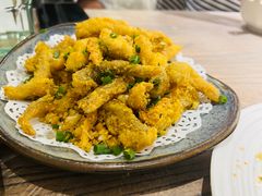 香煎九肚鱼-李记潮汕砂锅粥(营福路店)