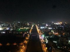 摩天轮上的夜景-南昌之星摩天轮