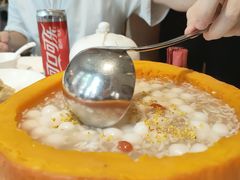 南瓜酒酿小圆子-玫瑰厅上海菜(兴国路店)