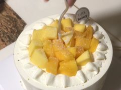 椰香芒果血糯米蛋糕-鹿里烘焙LulyBaking(东二环泰禾广场店)