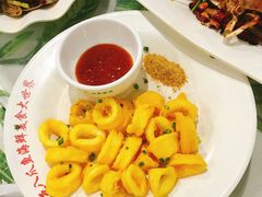黄金鱿鱼圈-四姑娘川味海鲜(八爪鱼店)