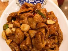 腊八蒜烧肥肠-东四民芳餐厅(世茂工三店)