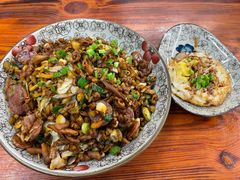 香肠鸡肠炒面-跃跃鸡肠面(人民北路店)