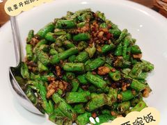 榄菜肉末四季豆-熠盛粤味·顺德桑拿鸡(永康路店)