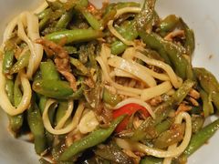 豆角丝炒肉拌转百刀-日上三甘(三里屯店)