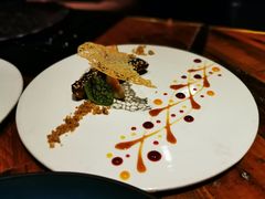 香煎鸭肝配核桃碎热情果及树莓汁-AZUL by FUEL蓝色·法式酒馆(琶醍店)