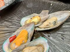 芝士青口贝-渔荷食町·铁板烧料理(崂山万象汇店)