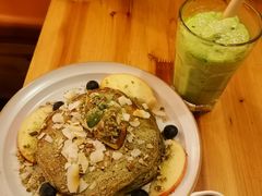 抹茶水果松饼-Egg•Allday Brunch(襄阳北路店)