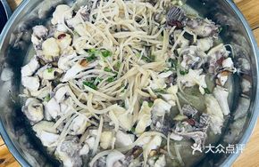 Steamed Chicken with Big Head Cabbage