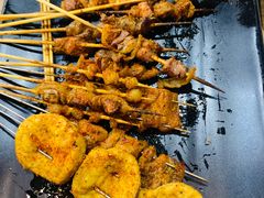 -宝记烧烤·碳锅羊肉·羊蝎子火锅·夜食社(文体路创始店)