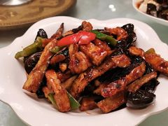 鱼香茄子煲-双海酒店·海鲜家常菜(南戴河店)