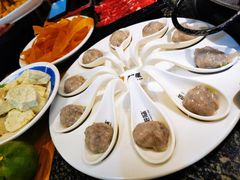 爽口虾滑-杨肥肠火锅大排档(火车站花园店)
