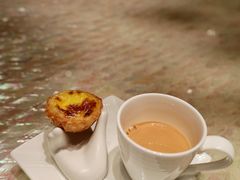 餐后葡挞配奶茶-8餐厅(新葡京酒店)