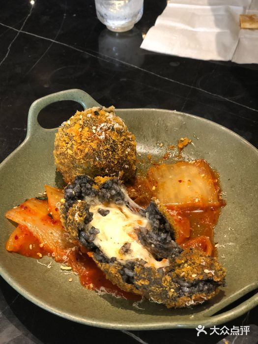 KCOOKING概念韩餐(世茂52+店)墨鱼芝士饭团图片
