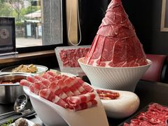 -海上明月海鲜火锅 鲜切牛肉