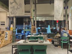 -山野的朋友露营炭火烤肉