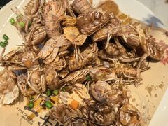 -东来菜馆•手抓海鲜家常菜•海鲜锅贴(鸽子窝店)