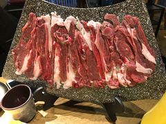鲜切滩羊后腿肉-百草滩羊清水涮羊肉(长城路店)