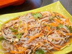 凉拌三丝-三煮纸包鱼(青岛总店)