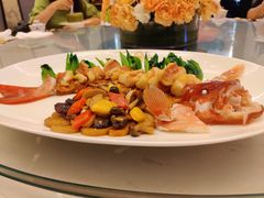 虾籽麒麟东星斑-东海朗廷酒店-唐阁T’ANG COURT 中餐厅